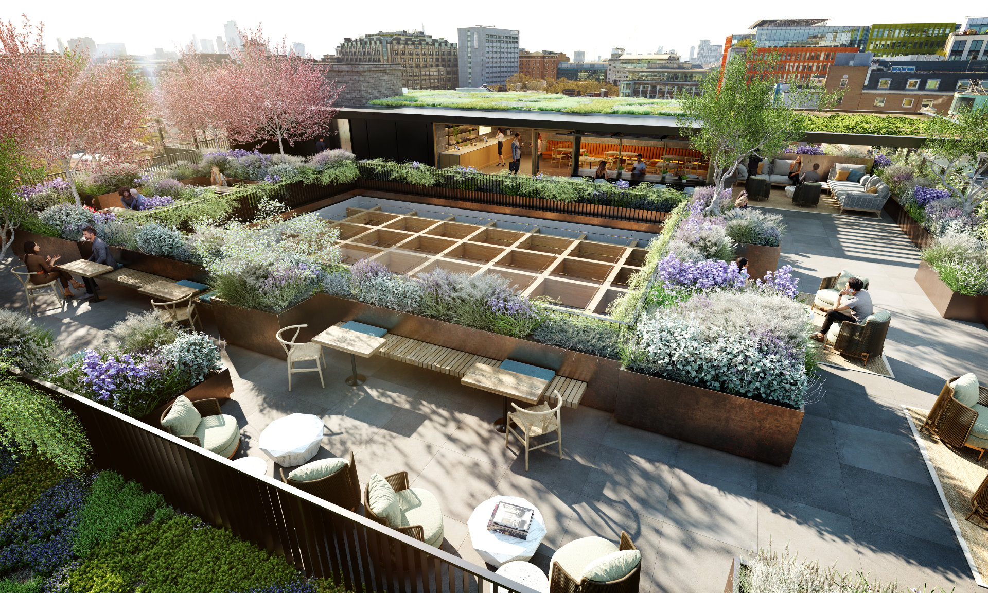 21 Bloomsbury Street Roof Terrace