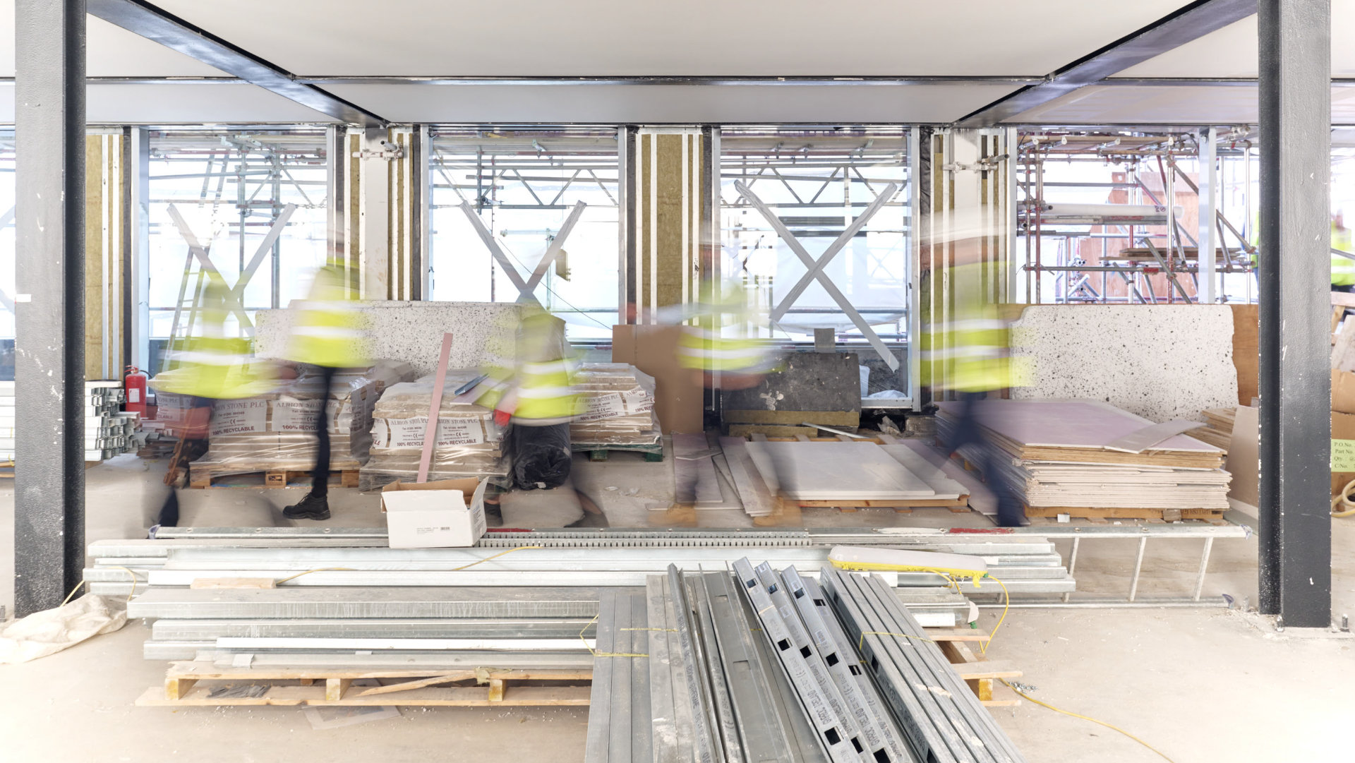 Photo of a construction site